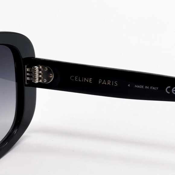 Celine Cl40299U Sunglasses - Black NWT NEW CELINE CL40299U 01B BLACK GRAY WOMEN SUNGLASSES CELINE main image 2